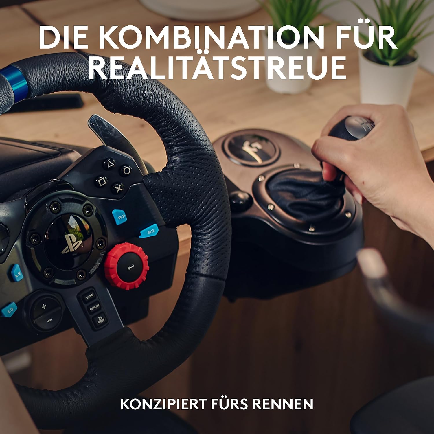 Detalle 2 de Logitech G G29 SE Rennlenkrad Driving Force
