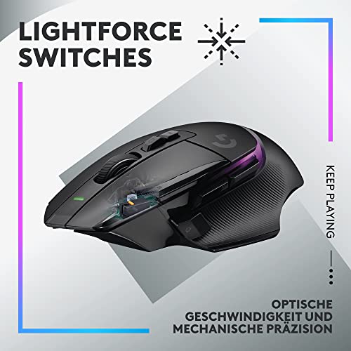 Detalle 2 de Logitech G502 X PLUS LIGHTSPEED Kabellose RGB-Gaming-Maus – präzise, schnell und neu aufgelegt