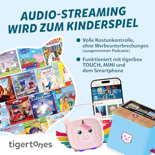 Detalle de tigermedia tigertones Duo Prepaid-Zugang 6 Monate – Audio-Streaming für Kinder