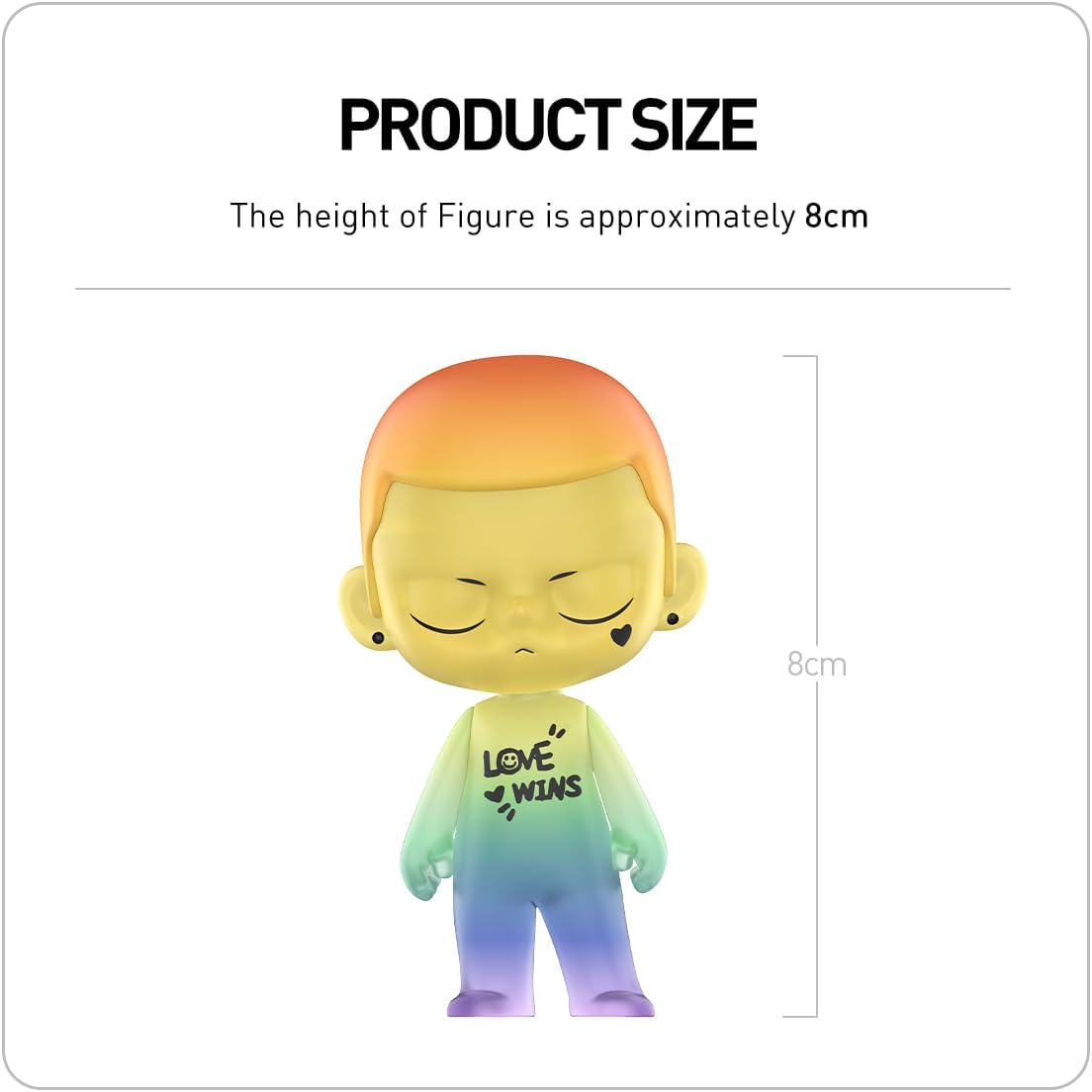 Thumbnail 5 de POP MART Kubo Love WINS Figur – Blindbox-Sammelfigur ca. 8 cm