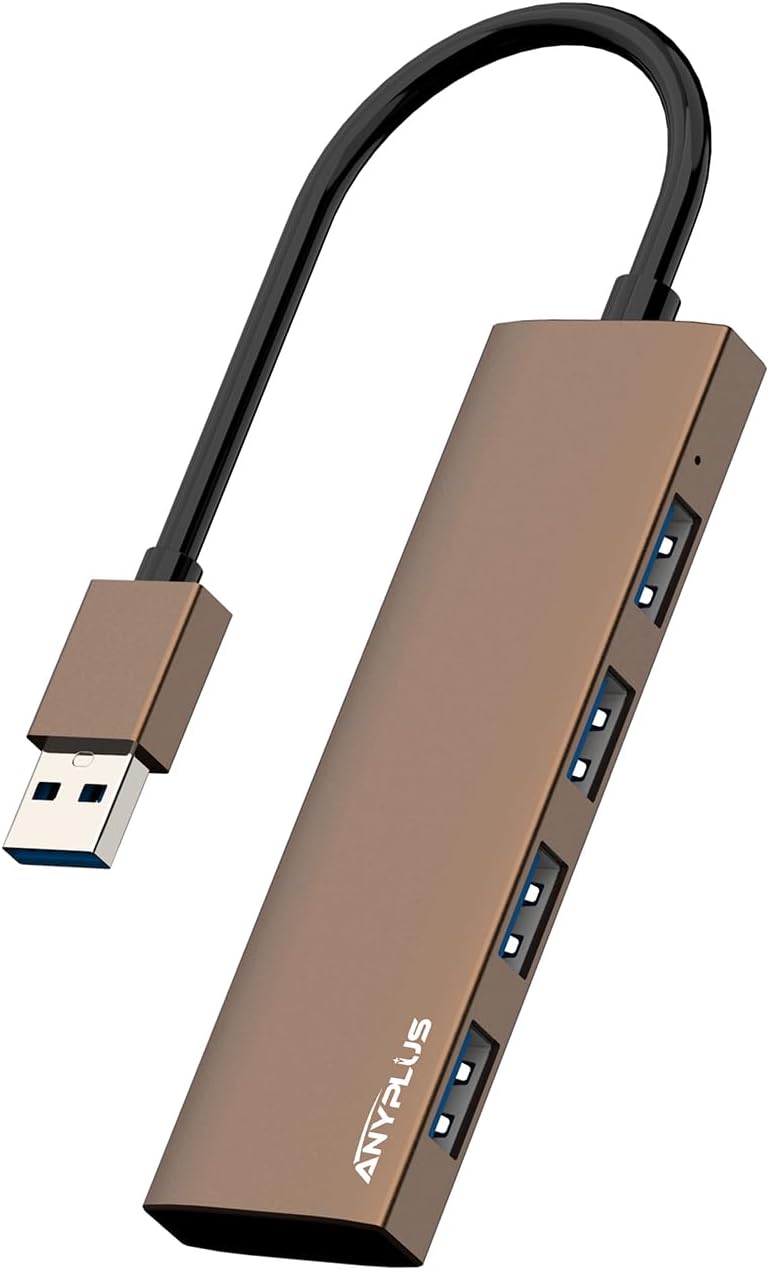 Detalle de ANYPLUS USB 3.0 Hub 4‑Port Ultra Slim