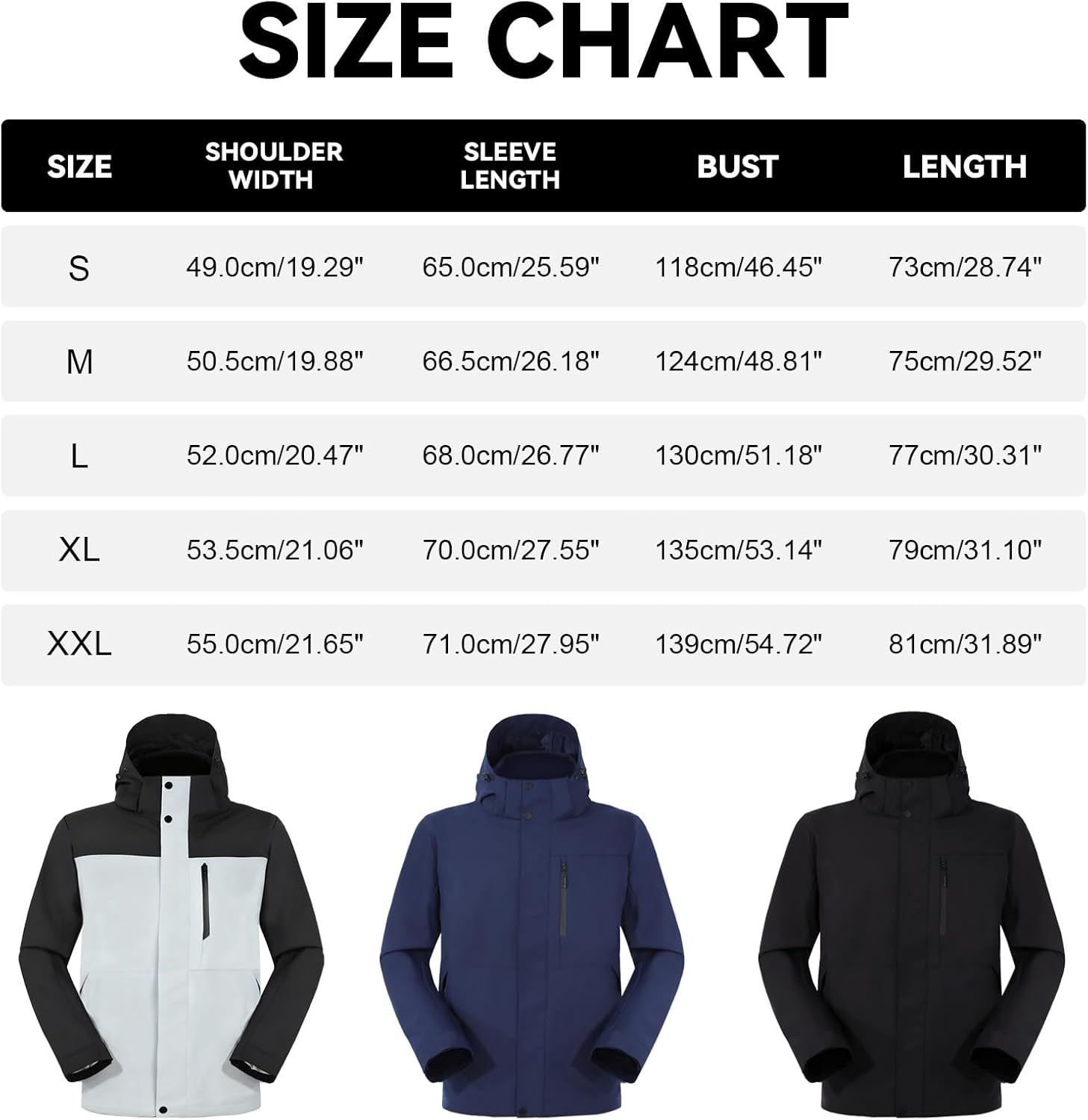 Thumbnail 6 de Ynport Crefreak Vestes Imperméable Légère pour Homme – Manteau de pluie outdoor, coupe-vent pour randonnée et trekking