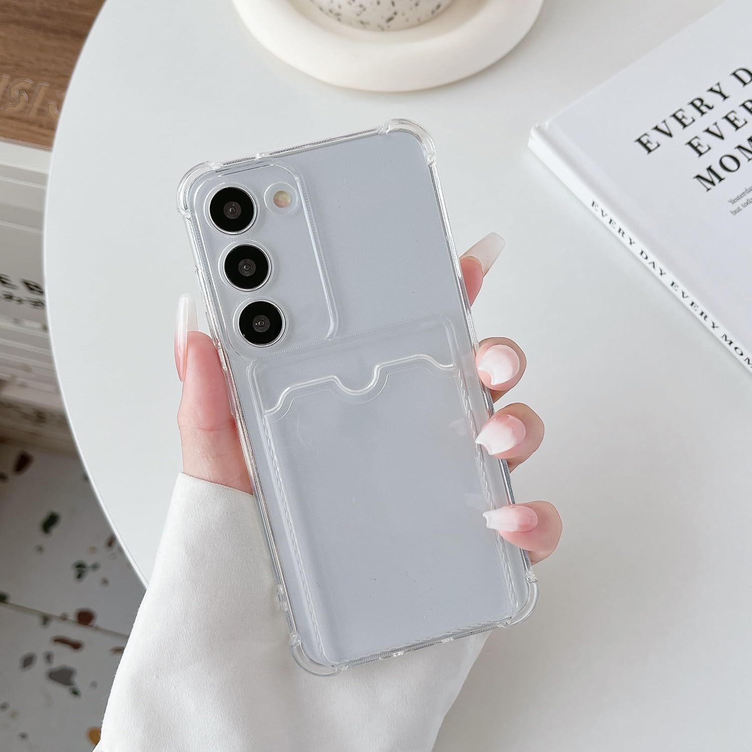 Thumbnail 5 de DEFBSC Case for Samsung Galaxy S24 with Transparent Back Card Holder