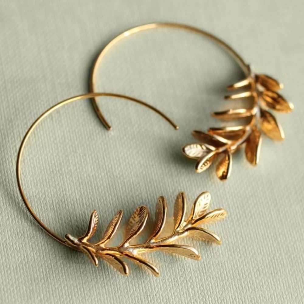 Detalle de GAXAYA Hoop Earrings, 5 cm