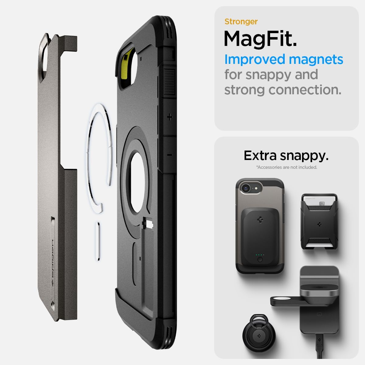 Thumbnail 3 de Spigen Tough Armor MagFit pour iPhone 16