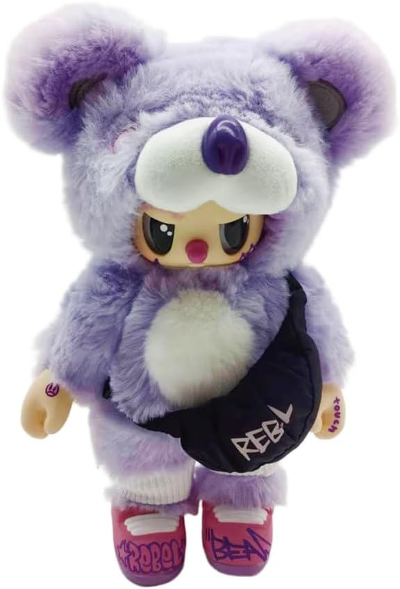 Thumbnail 6 de Rebel Bear Bag Movable Series plush vinyl figure blind box (7-inch) with removable outfits