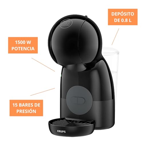 Thumbnail 2 de Krups Nescafé Dolce Gusto Piccolo XS (15 bares, 1500 W) cafetera de cápsulas compacta negra y gris