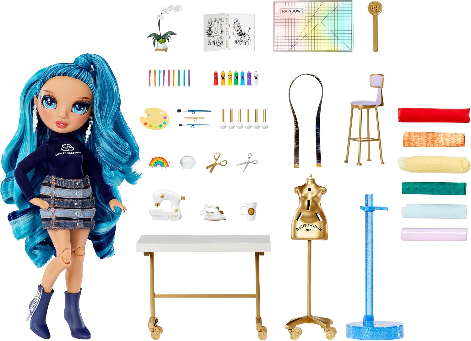 Detalle 2 de Rainbow High Dream & Design Modedesigner-Set 4–12