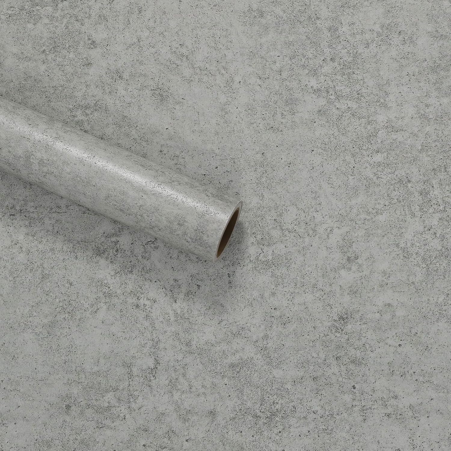 VaryPaper Betonoptik Klebefolie Tapete im Industrial-Vintage-Look (81 cm × 9 m)