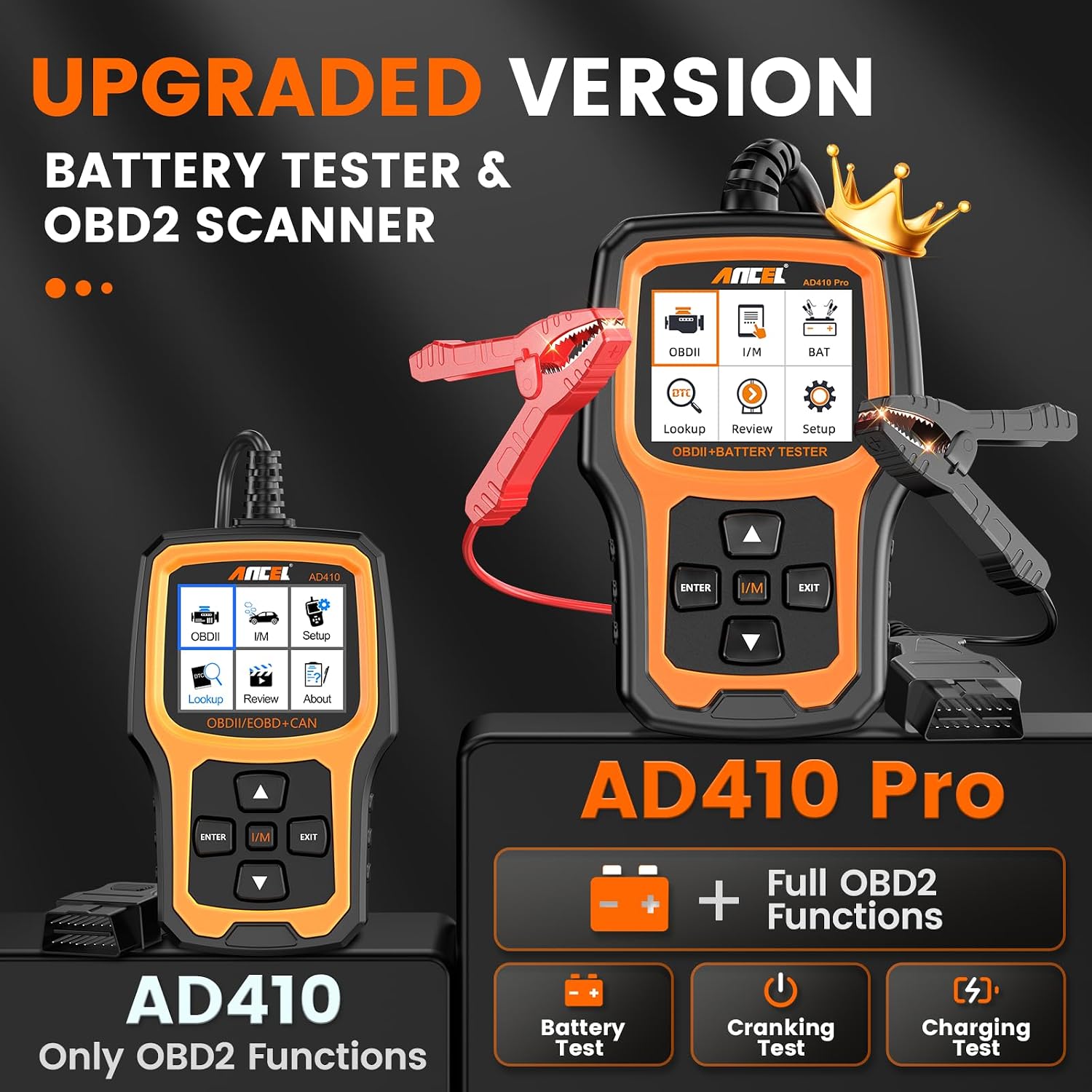 Detalle 2 de ANCEL AD410 PRO 12V OBD2 Scanner