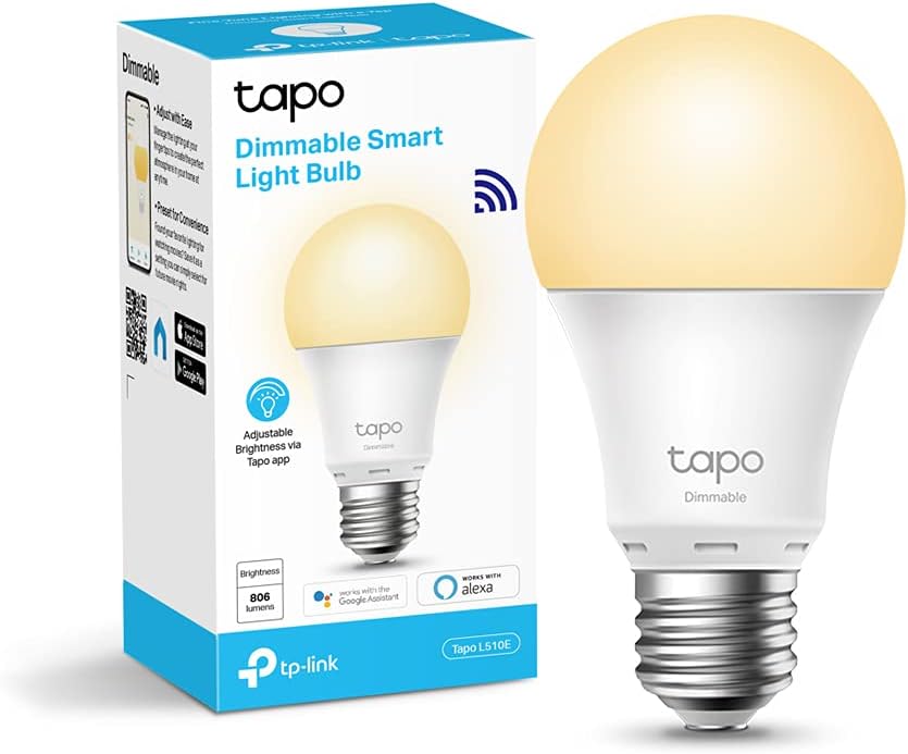 Detalle de Tapo L510E Lampadina Wi-Fi E27 806 lm