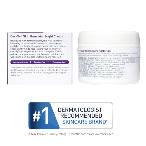 Thumbnail 4 de CeraVe Night Cream: Overnight Hydration with Peptide Complex and Ceramides