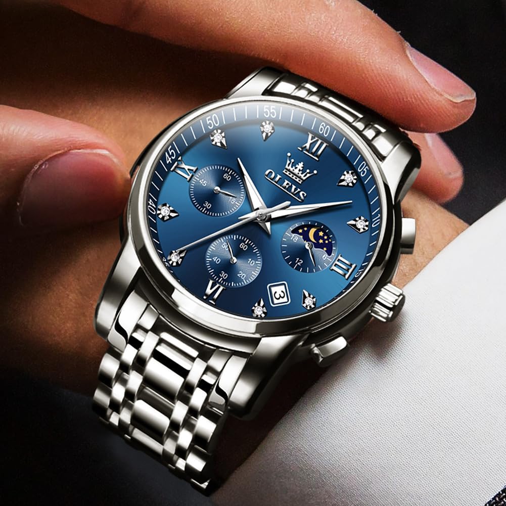 Detalle 2 de OLEVS Men Diamond Business Watch