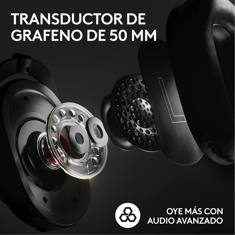 Thumbnail 1 de Logitech G PRO X 2 Lightspeed Auriculares inalámbricos Bluetooth
