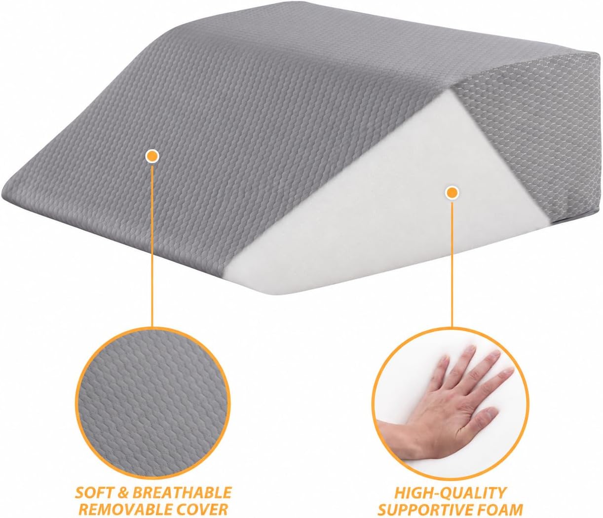 Thumbnail 3 de Bedluxe Leg Elevation Pillow, 10-Inch