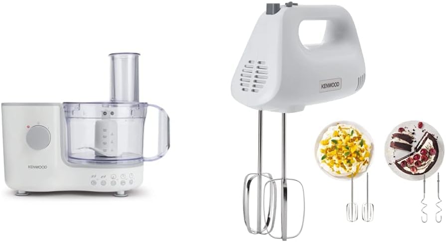 Detalle 2 de Kenwood Compact Food Processor FP120 (1.4L) – Practical daily helper in white