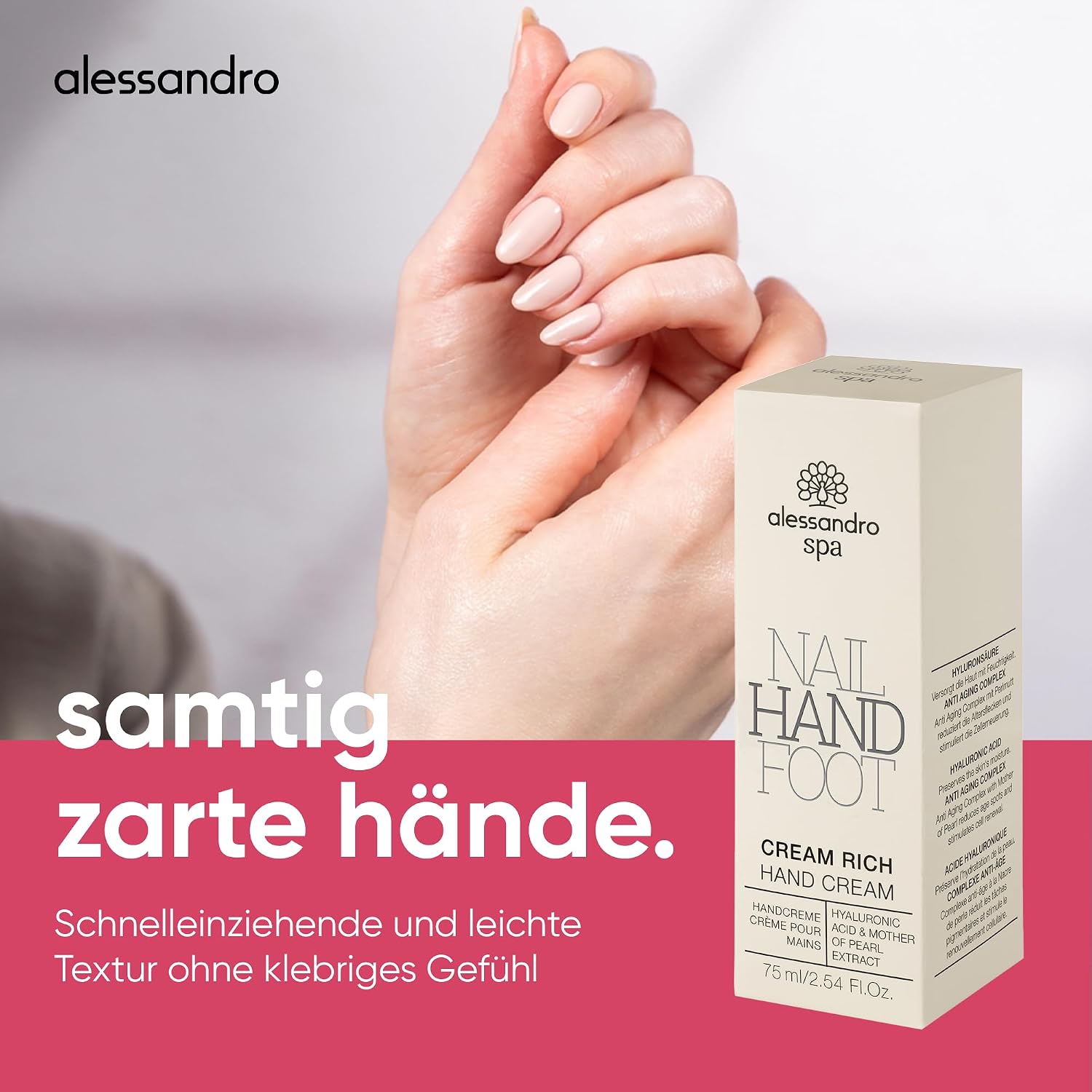 Thumbnail 3 de alessandro Spa Cream Rich Handcreme 75 ml