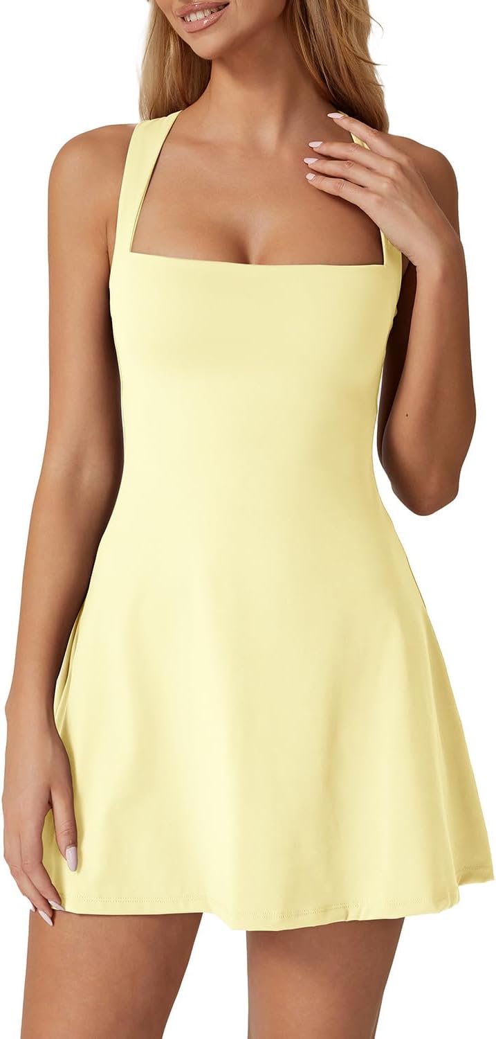 Detalle de QINSEN Tennis Dress in Nylon