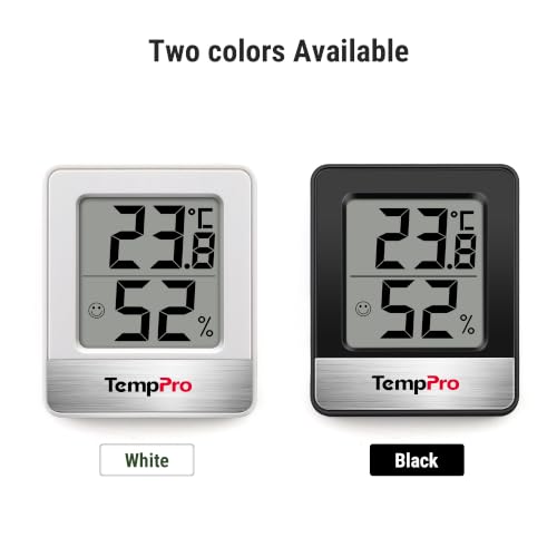Thumbnail 8 de TempPro TP49 Small Digital Hygrometer: Compact Indoor Thermometer with Comfort Indicators