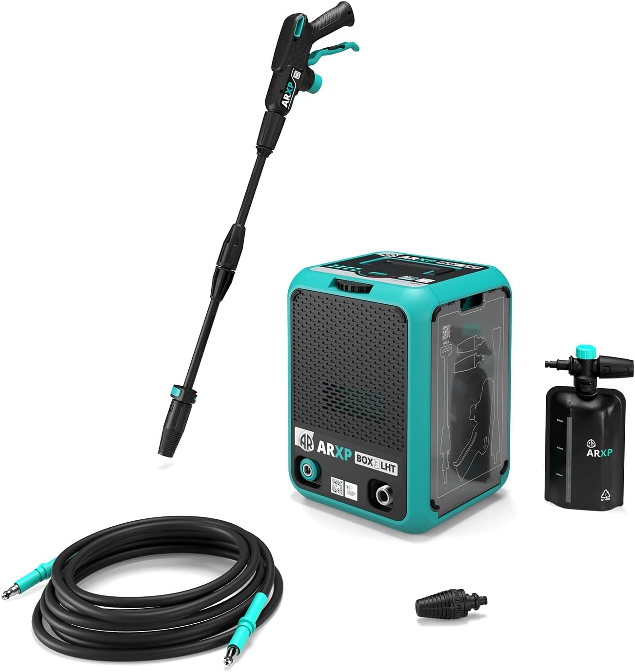 Detalle 2 de ARXP BOX5 160DTS – kompaktowa myjka ciśnieniowa 160 bar, 850 l/h