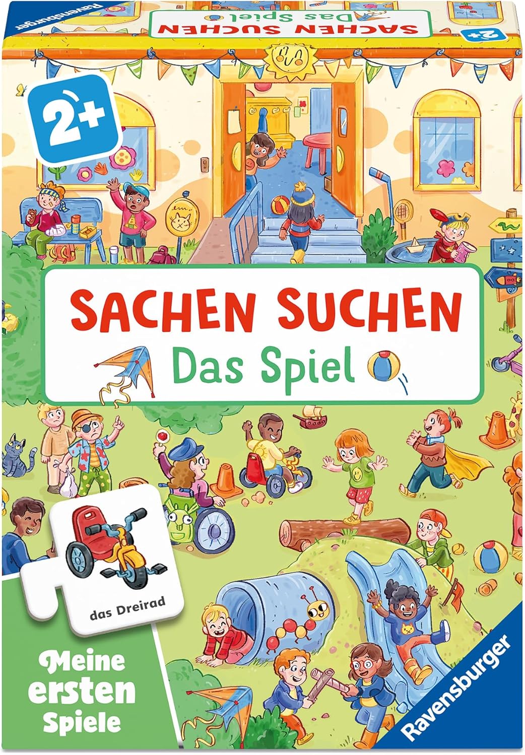 Detalle 2 de Ravensburger 12010003: Sachen suchen – Das Spiel – Meine ersten Spiele (ab 2 Jahre, 1–4 Spieler)