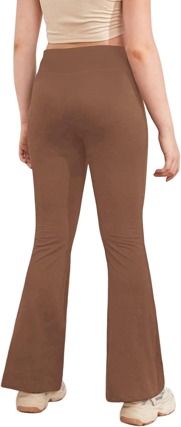 Thumbnail 1 de Haloumoning meisjeslegging met V-crossover taille en uitlopende pijpen