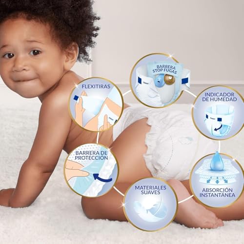 Thumbnail 8 de Dodot Sensitive Talla 1 (2–5 kg) con 168 pañales y toallitas Pampers Aqua Pure de regalo
