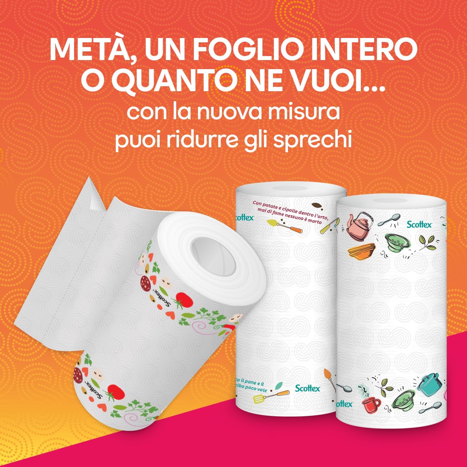 Thumbnail 3 de Scottex Quanto Basta Carta Cucina 6 Rotoli