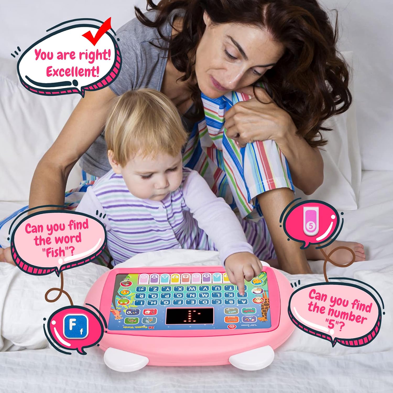 Thumbnail 4 de Toddler Electric Interactive Tablet for Ages 1–4