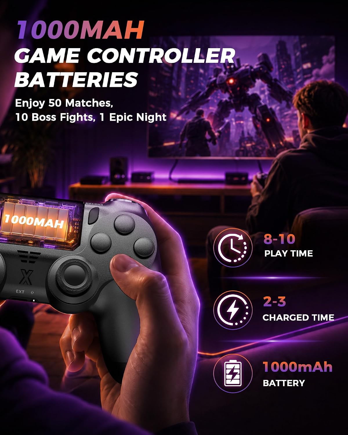 Thumbnail 3 de Suoxiom Wireless Controller P4 – Bluetooth Gamepad