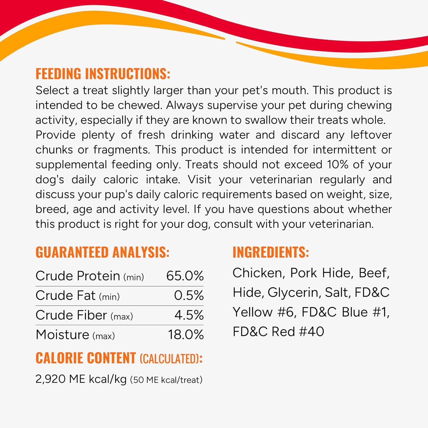 Detalle 2 de GOOD 'N' FUN Wings Long-Lasting Dog Treats with Real Protein (12 oz)