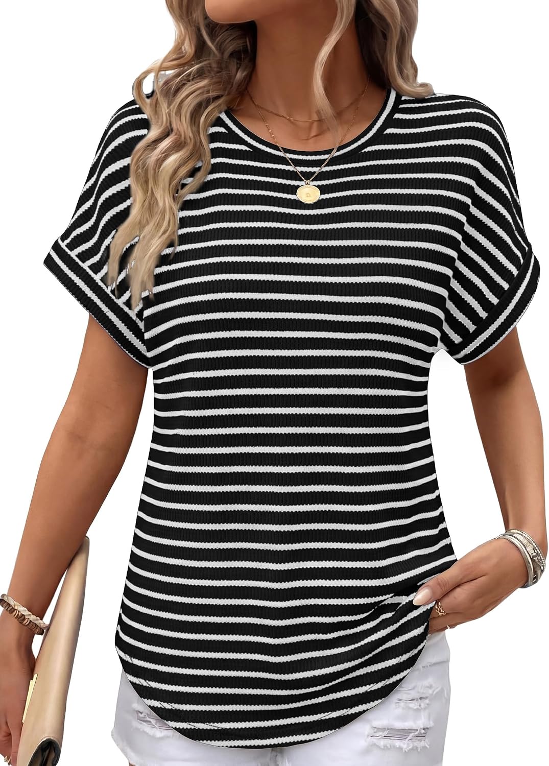 Thumbnail 5 de Sampeel Women's Waffle-Knit Top