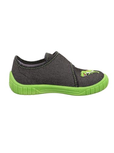 Detalle de Superfit Jungen Bill Hausschuhe, Schwarz 0010, 32 EU