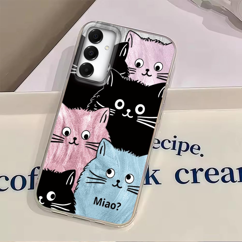 Thumbnail 6 de Tedyhülle Galaxy A15 Hülle – Katze Aesthetic TPU/PC Schutzhülle (6,5 Zoll), Stoßfest und Kratzbeständig
