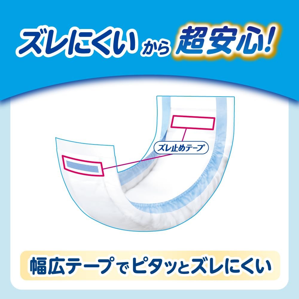Detalle de リリーフ 紙パンツ用パッド 4回分・32枚 立体ギャザーと幅広テープでズレを抑制