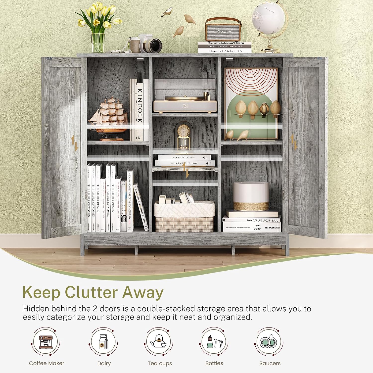 Detalle de Iwell Storage Cabinet with 2 Doors