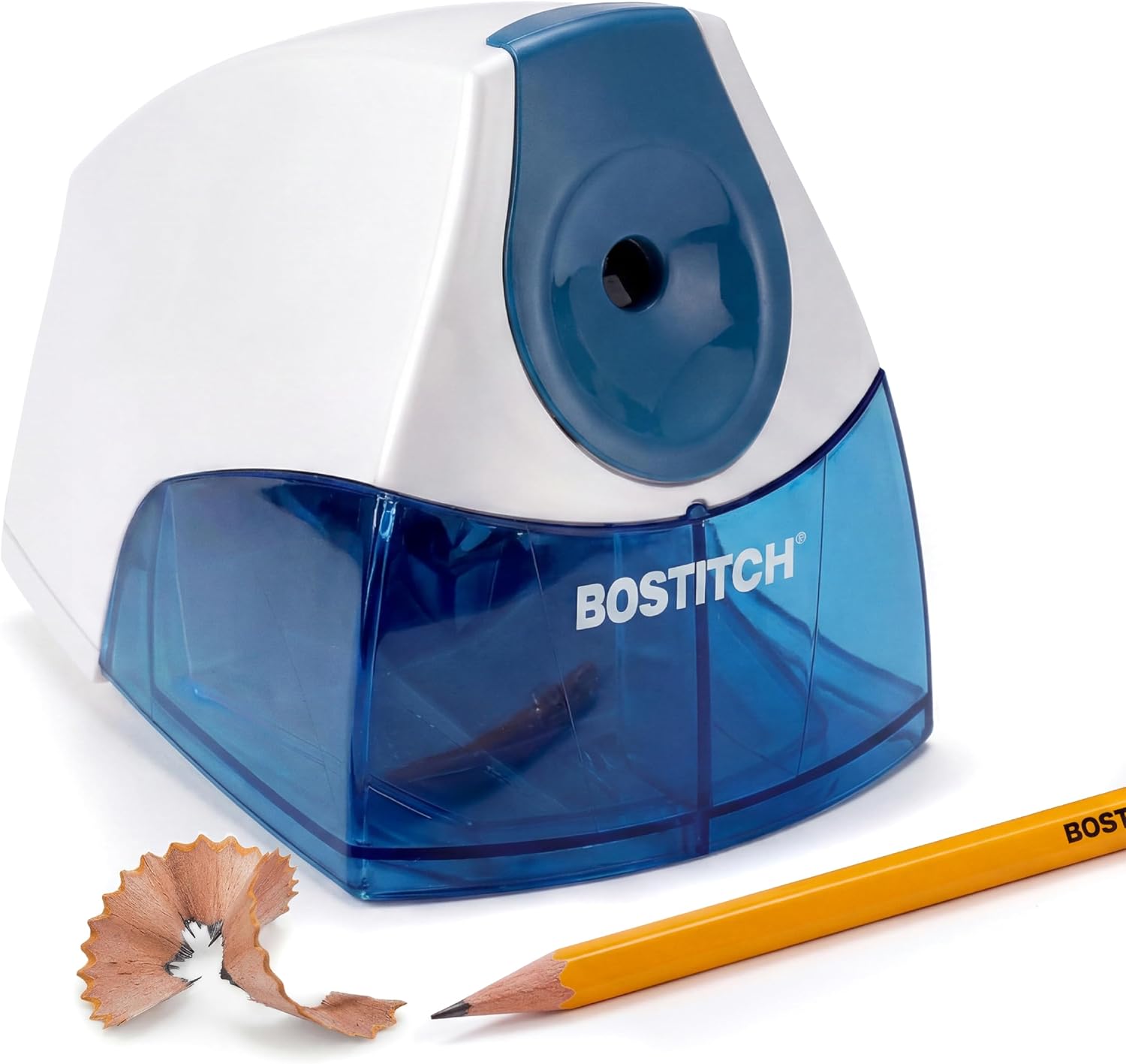 Detalle de Bostitch Office Electric Pencil Sharpener — Heavy-Duty, Stall-Free Motor for Classroom & Desk