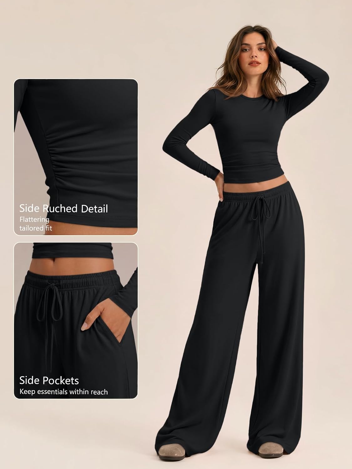Thumbnail 4 de Trendy Queen Two-Piece Lounge Set