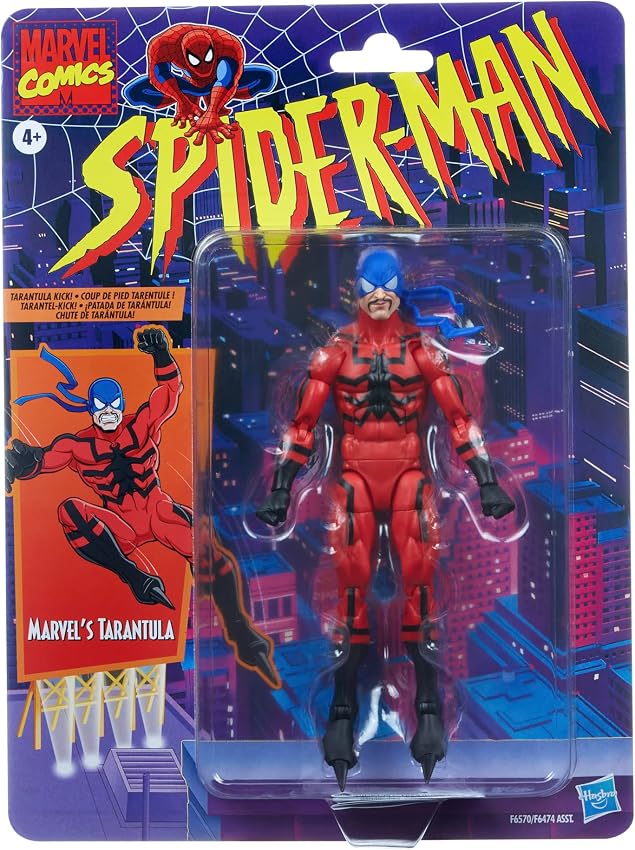 Detalle 2 de Hasbro Spider-man Tarántula figura 15 cm