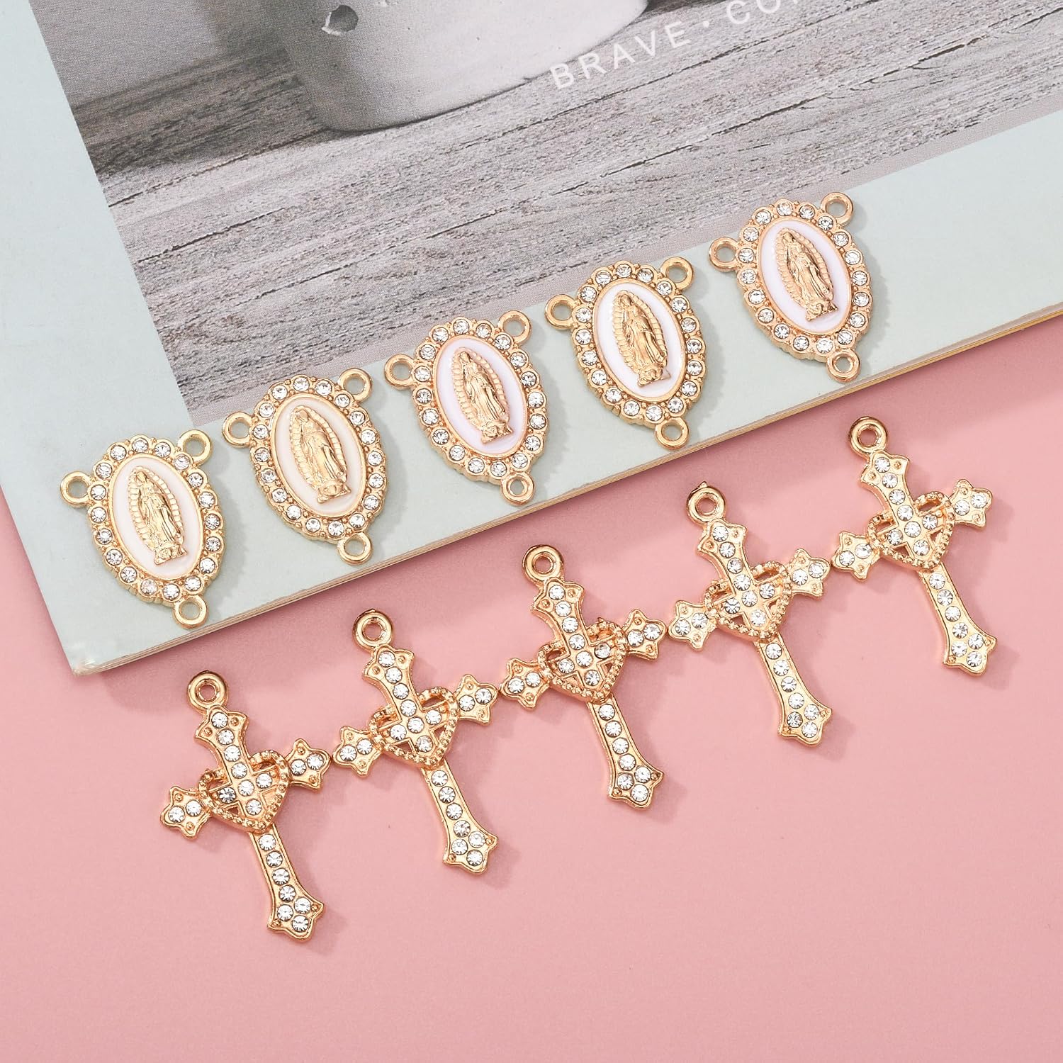 Detalle de Rhinestone Jewelry-Making Set