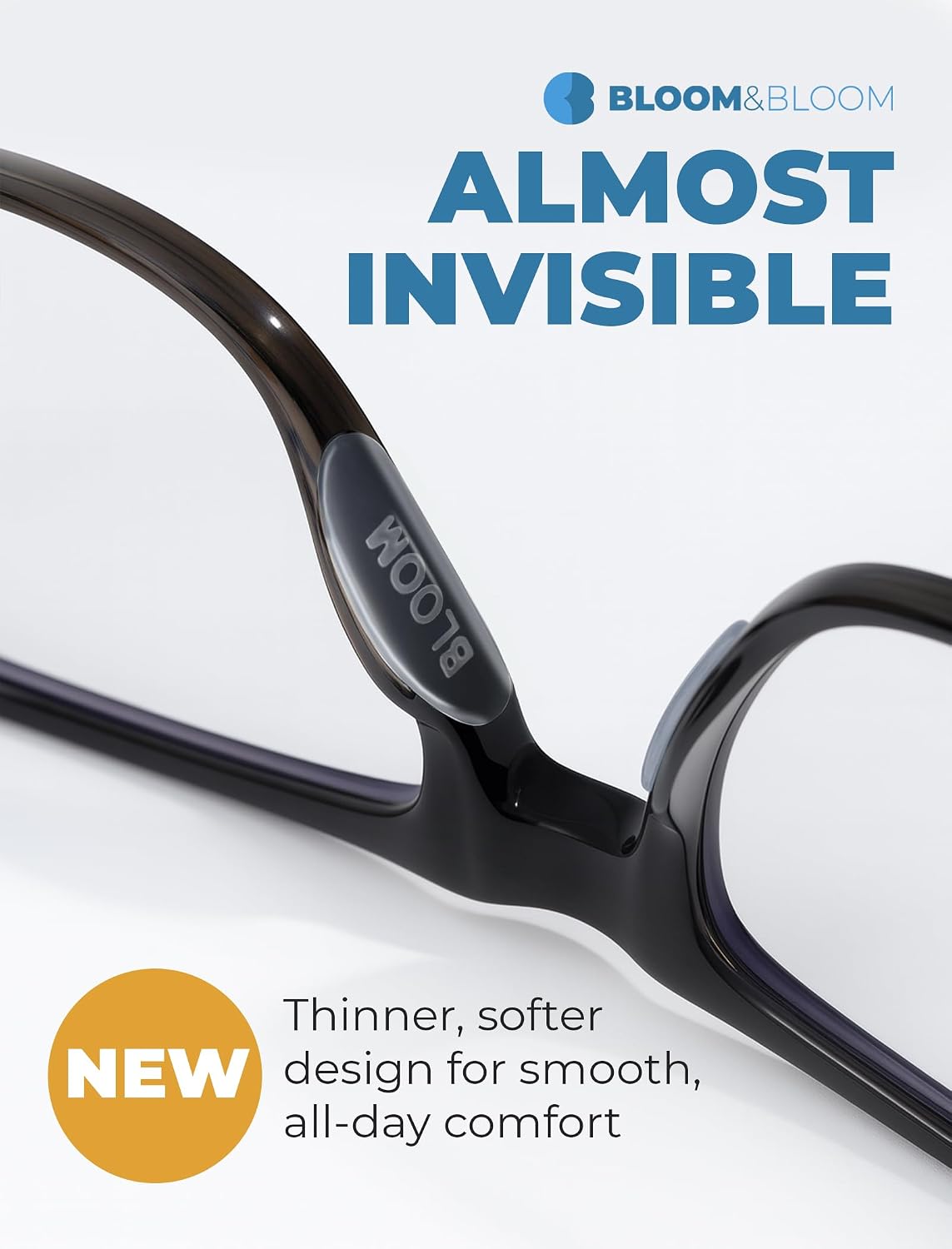 Thumbnail 6 de Bloom&Bloom Eyeglass Nose Pads, 1 mm Silicone