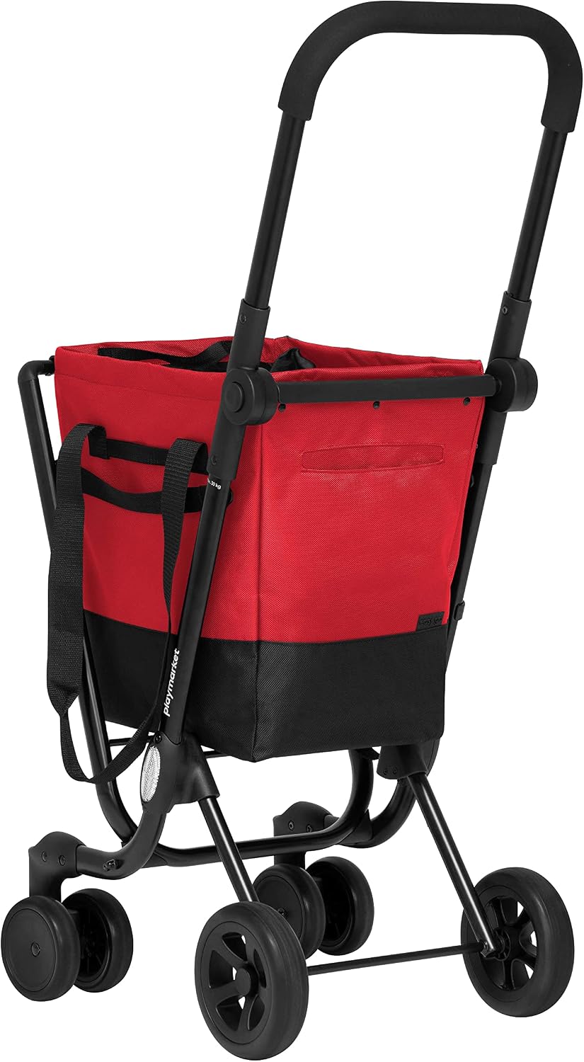 Thumbnail 3 de Playmarket Easy Go – składany wózek zakupowy 40 l, aluminium i poliester