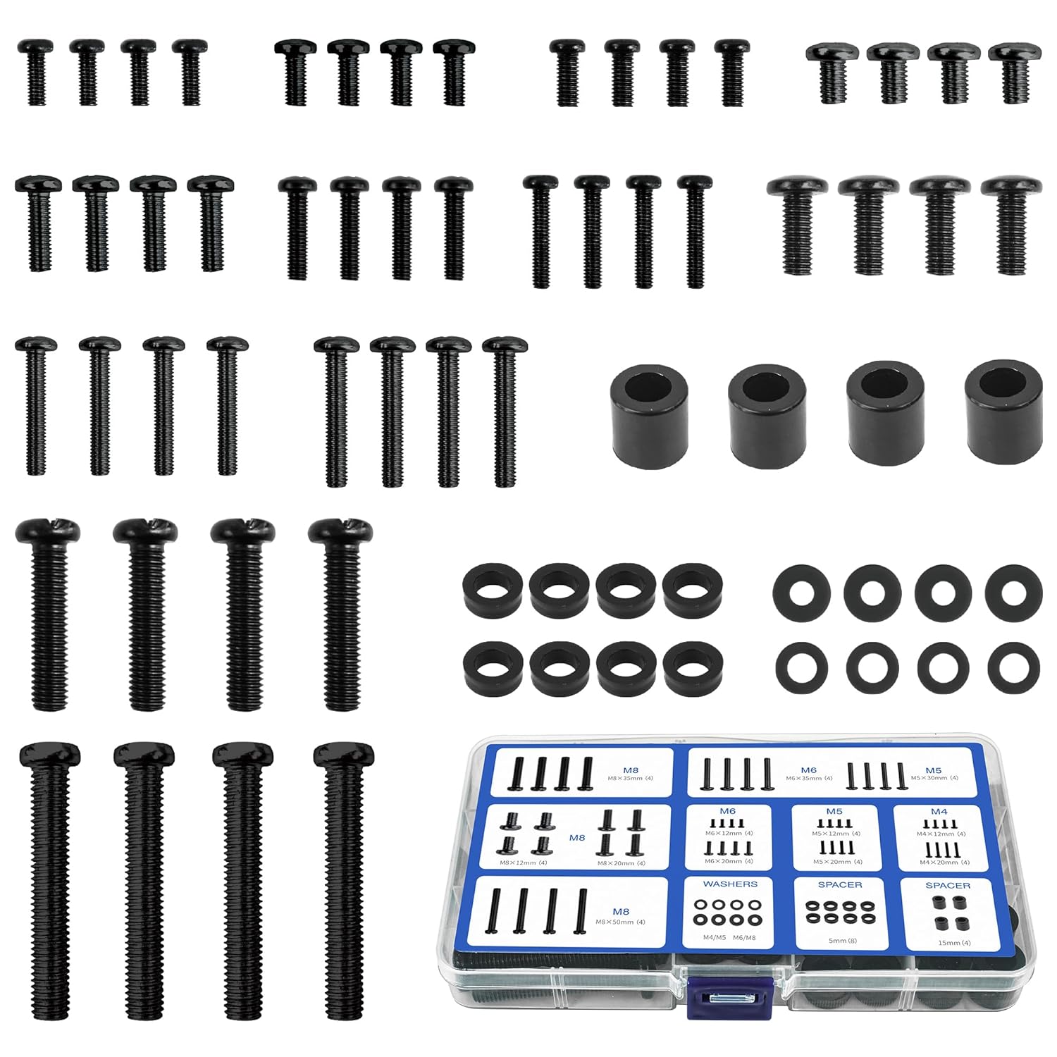 Digank TV Bracket Screws Universal 68pc