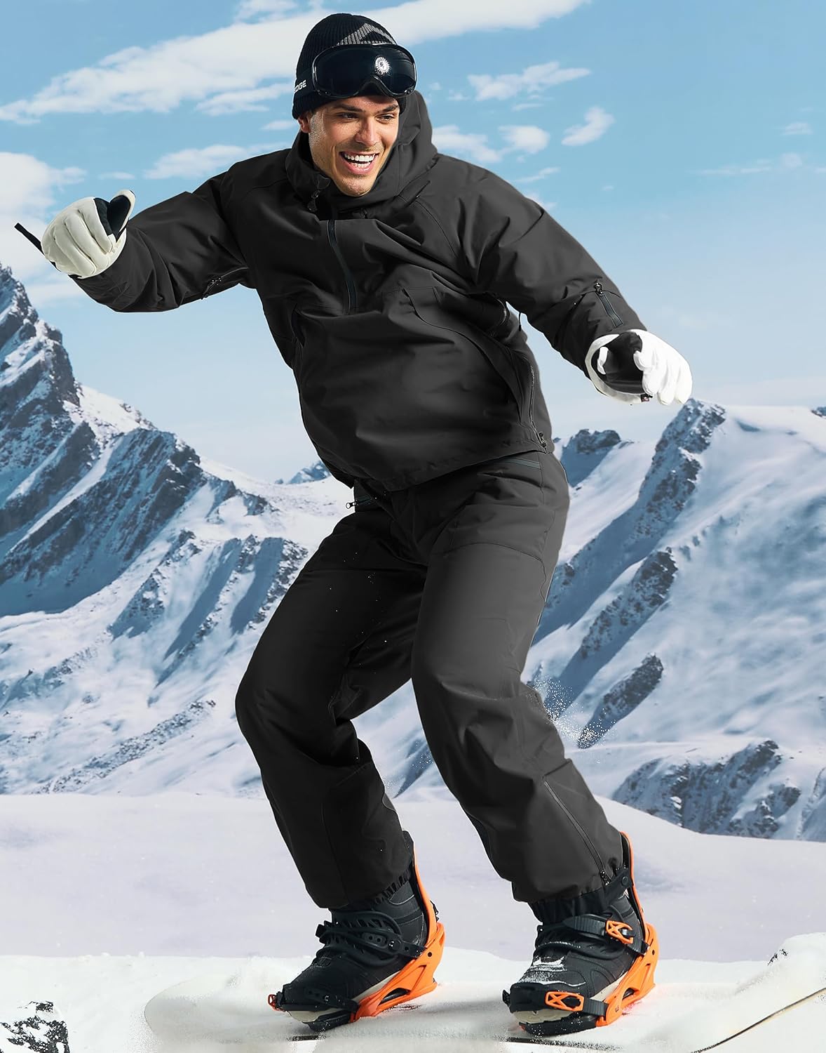 Detalle de Pioneer Camp Skihose Baggy Wasserdicht 15000mm