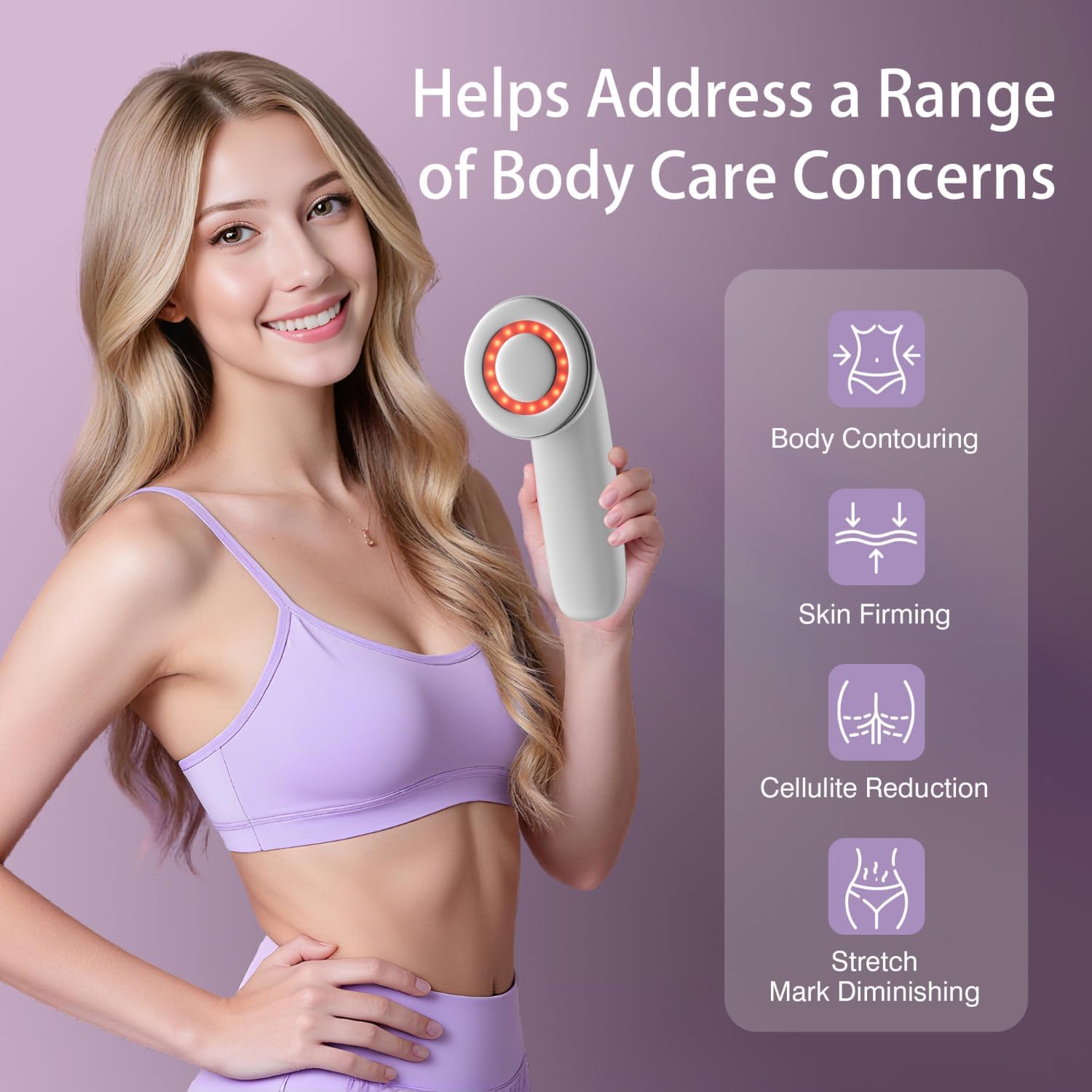 Thumbnail 4 de Cellulite Massager Tool: 4-in-1 Body Sculpting Machine (White)