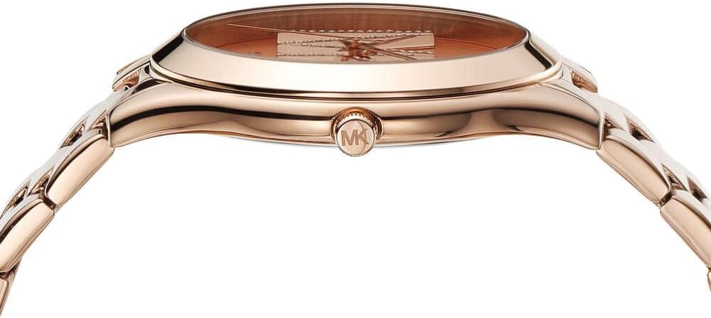 Thumbnail 4 de Montre Slim Runway pour Femme de Michael Kors — 42 mm, mouvement quartz à trois aiguilles, bracelet acier inoxydable