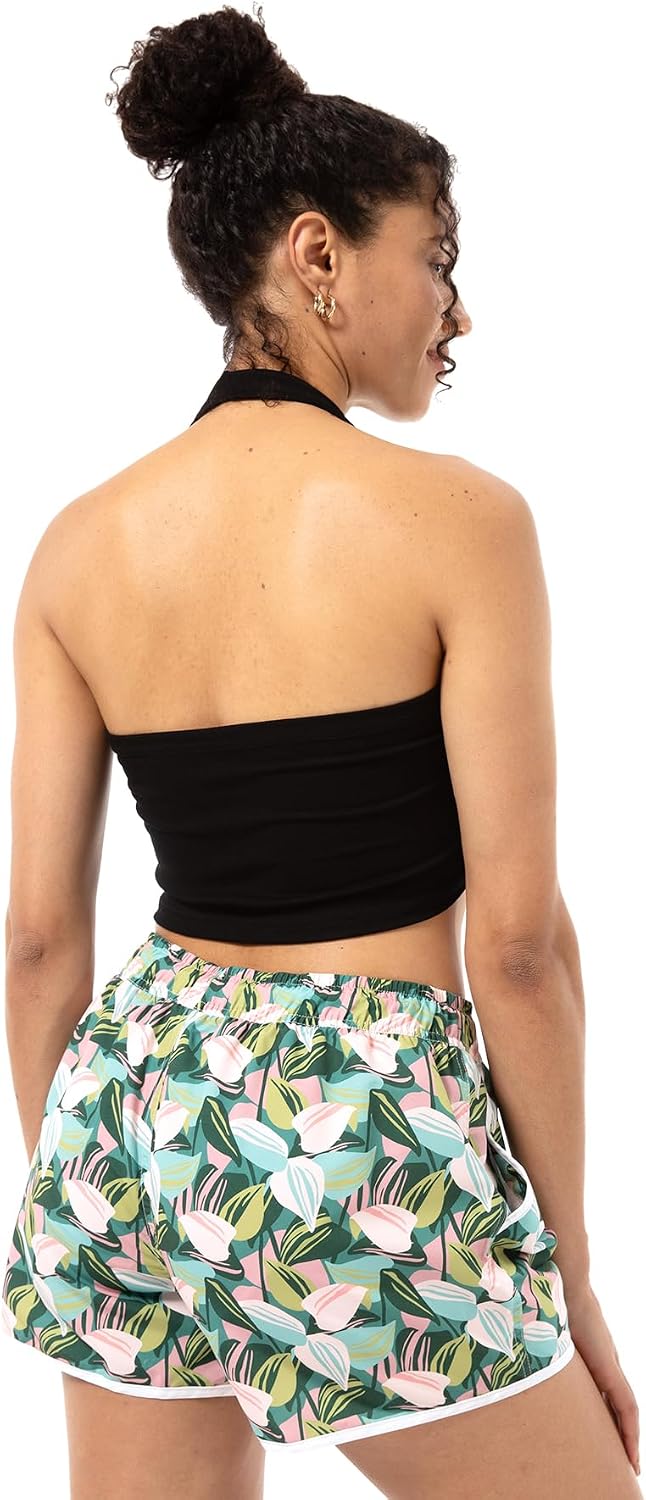 Detalle de riemot Short de Bain Femme – Maillot de Bain Shorts Séchage Rapide, Cordons Ajustables et Doublure en Maille