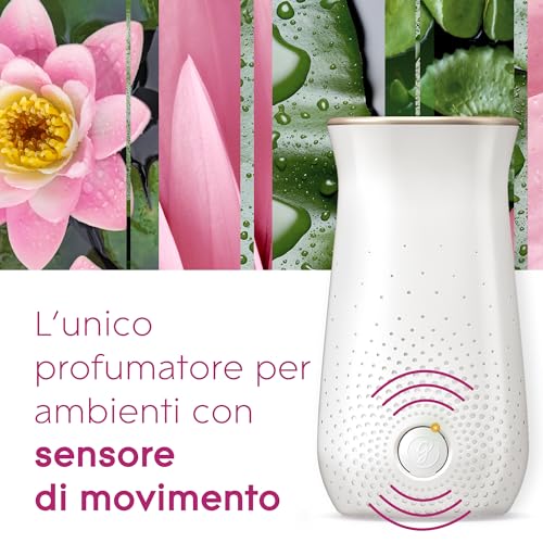 Detalle de Glade Sense & Spray Relaxing Zen — Diffusore per ambienti a sensore, base 1 + 3 ricariche
