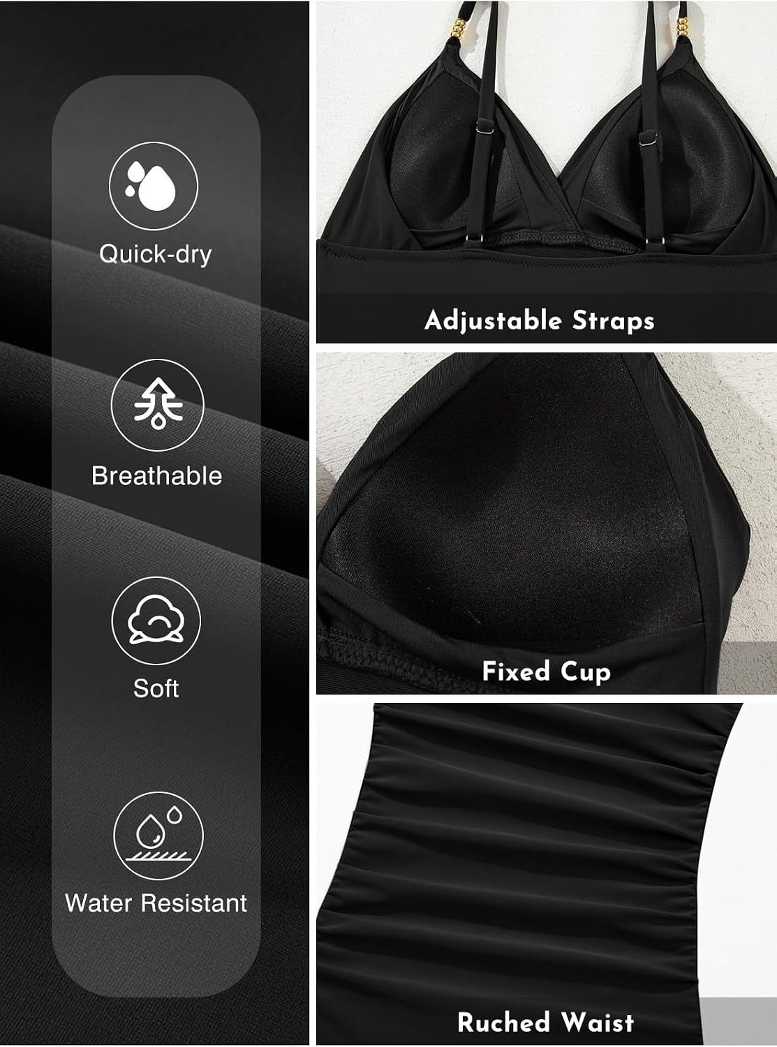 Thumbnail 5 de Aleumdr Metallic One-Piece Swimsuit