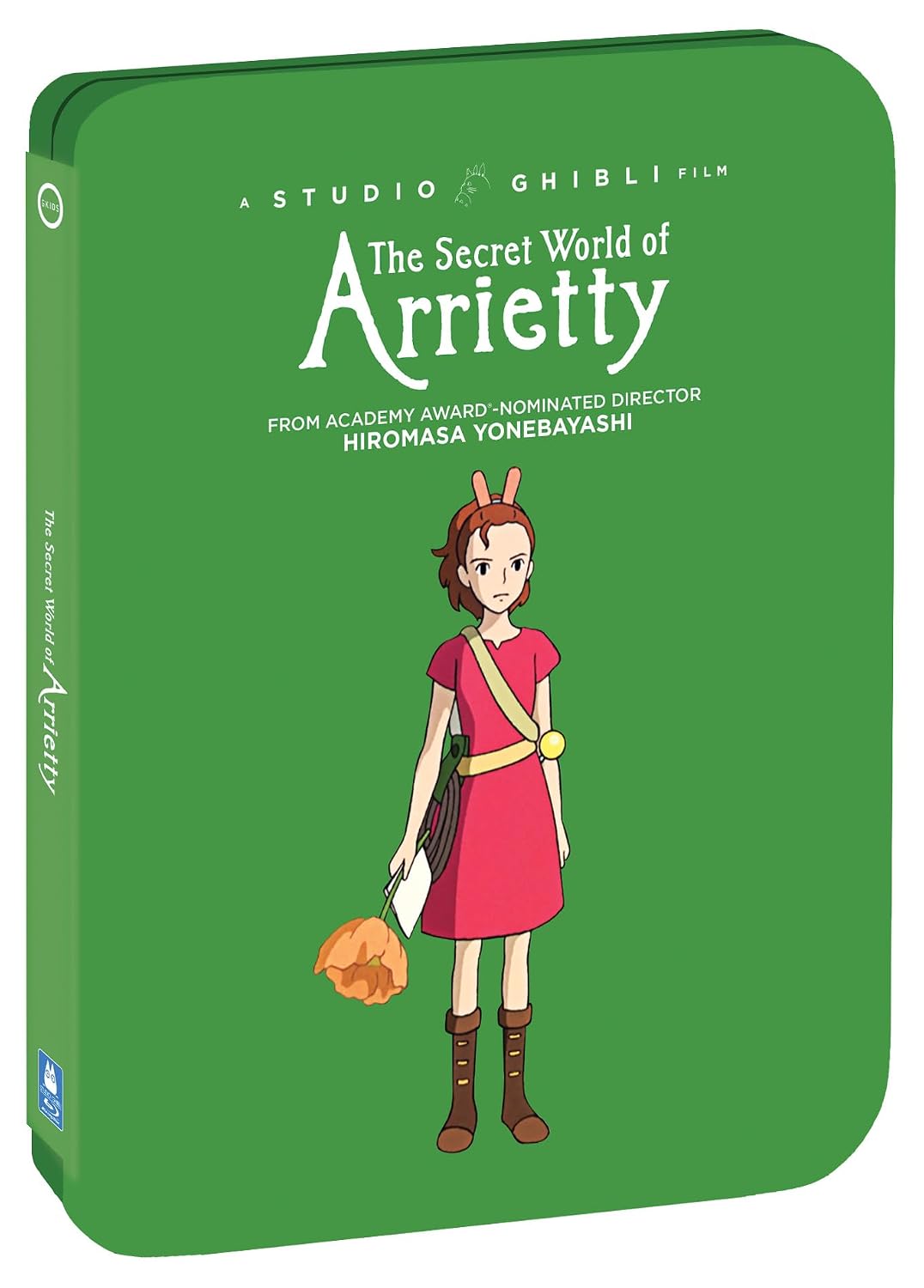 Detalle de SHOUT! FACTORY The Secret World of Arrietty 826663271027 Steelbook Blu-ray + DVD